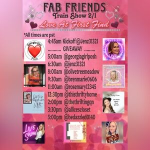 2.1 Fab Friends Train Show You won an unlisted item on a Live Show